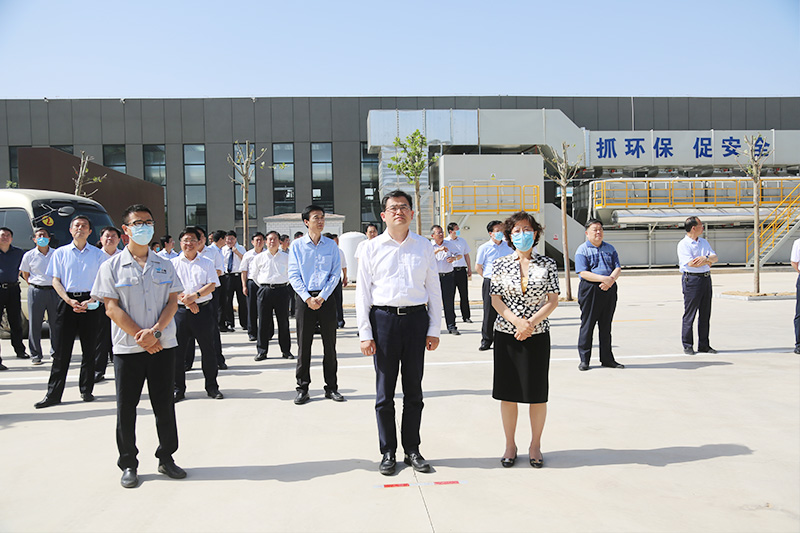 市委书记来公司观摩