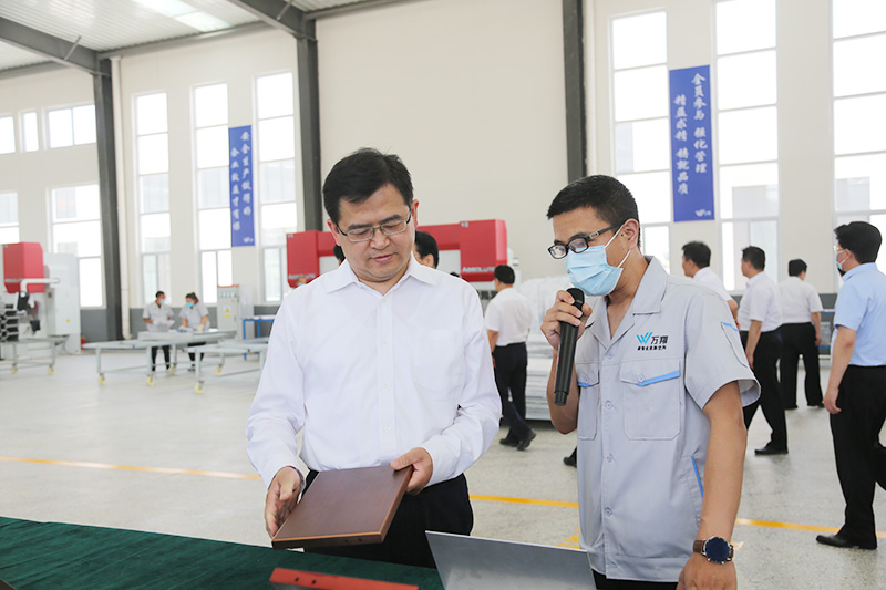 市委书记来公司观摩